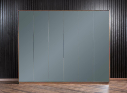 Wardrobe Wardrobe Furniture Bedroom 265cm Clothes cupboards Wood
